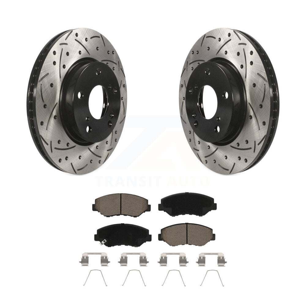 Coated Disc Rotors and Ceramic Brake Pads Kit-KDC-100031 - Kit.bestparts.ca Kit.bestparts.ca