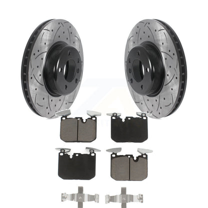 Coated Disc Rotors and Ceramic Brake Pads Kit-KDC-100040 - Kit.bestparts.ca