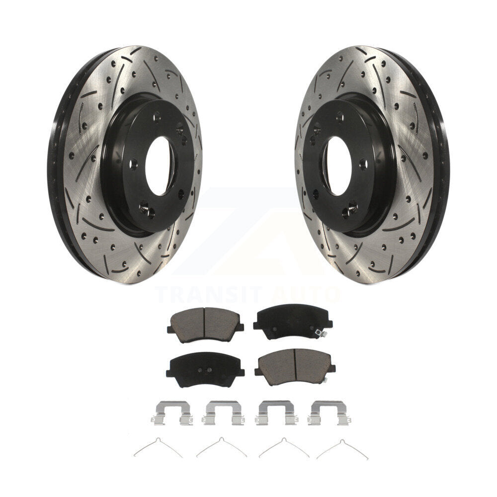 Coated Disc Rotors and Ceramic Brake Pads Kit-KDC-100043 - Kit.bestparts.ca Kit.bestparts.ca
