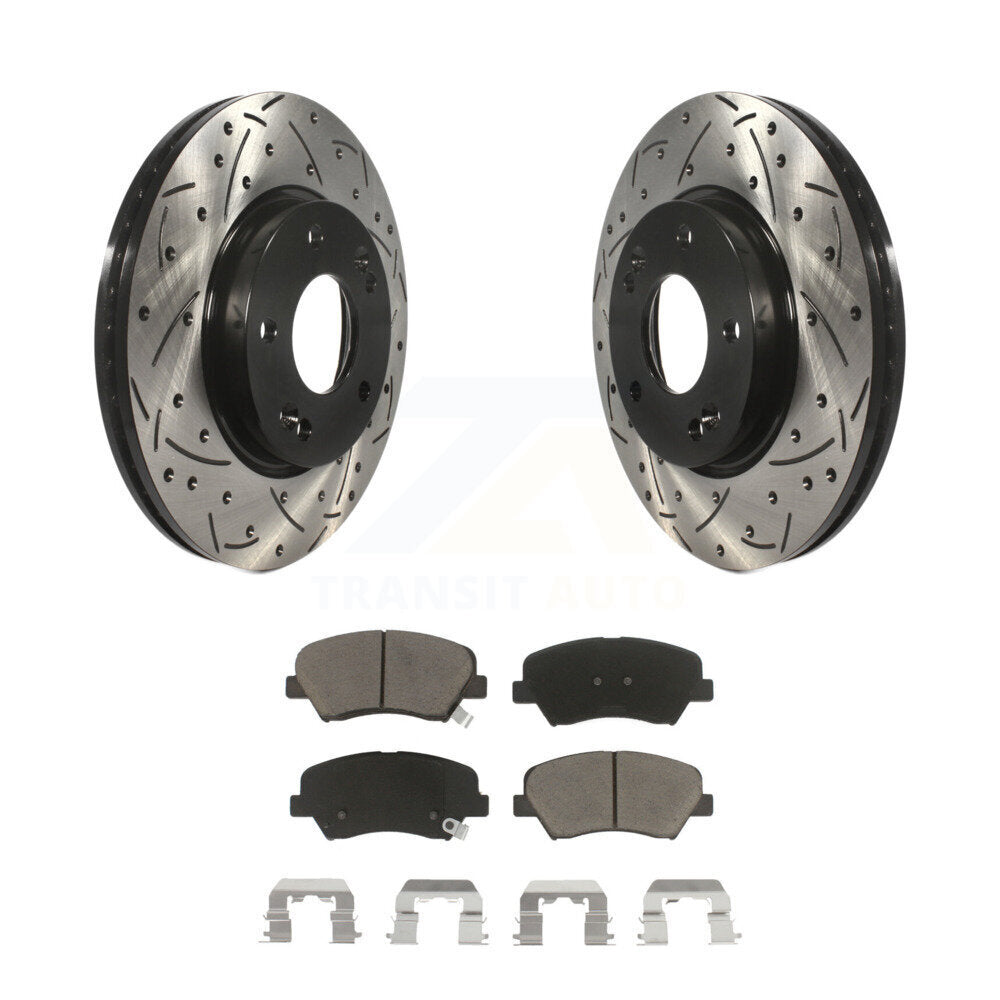 Coated Disc Rotors and Ceramic Brake Pads Kit-KDC-100045 - Kit.bestparts.ca Kit.bestparts.ca
