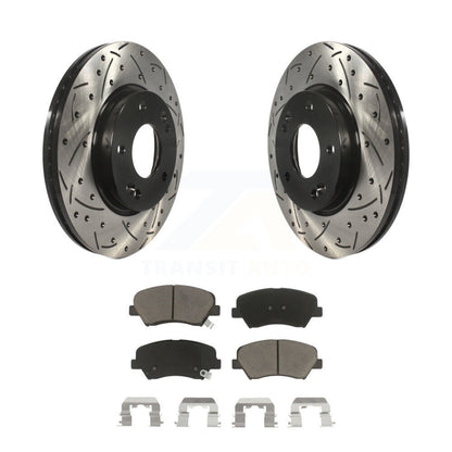 Coated Disc Rotors and Ceramic Brake Pads Kit-KDC-100045 - Kit.bestparts.ca