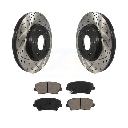 Coated Disc Rotors and Ceramic Brake Pads Kit-KDC-100047 - Kit.bestparts.ca