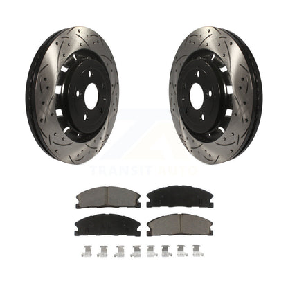 Coated Disc Rotors and Ceramic Brake Pads Kit-KDC-100058 - Kit.bestparts.ca