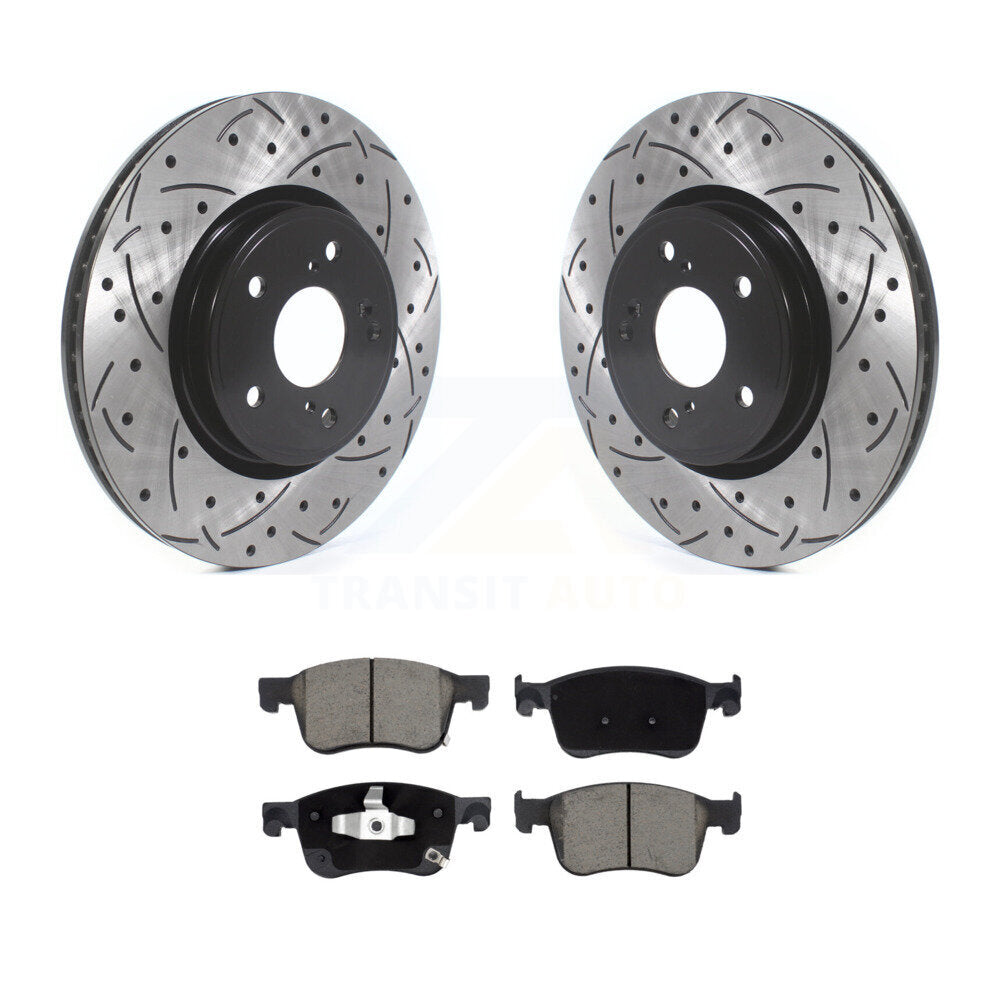 Coated Disc Rotors and Ceramic Brake Pads Kit-KDC-100065 - Kit.bestparts.ca Kit.bestparts.ca