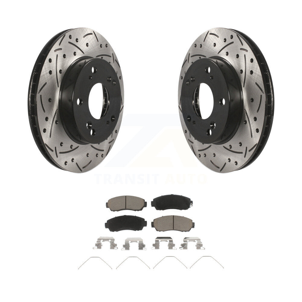 Coated Disc Rotors and Ceramic Brake Pads Kit-KDC-100069 - Kit.bestparts.ca Kit.bestparts.ca