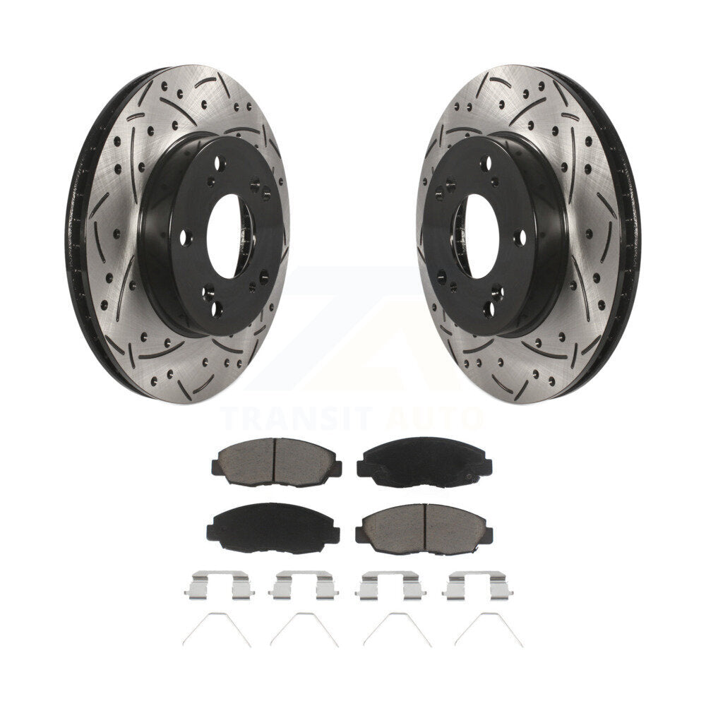Coated Disc Rotors and Ceramic Brake Pads Kit-KDC-100071 - Kit.bestparts.ca Kit.bestparts.ca