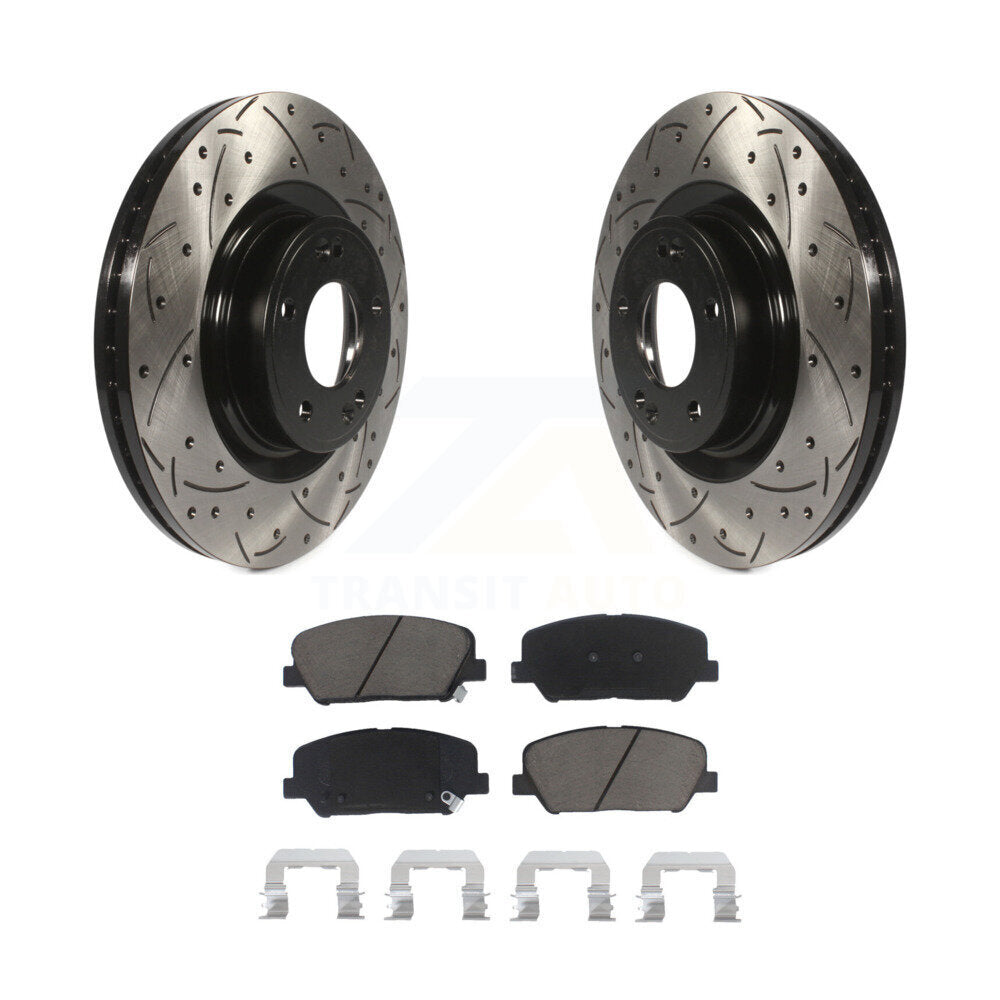 Coated Disc Rotors and Ceramic Brake Pads Kit-KDC-100074 - Kit.bestparts.ca Kit.bestparts.ca