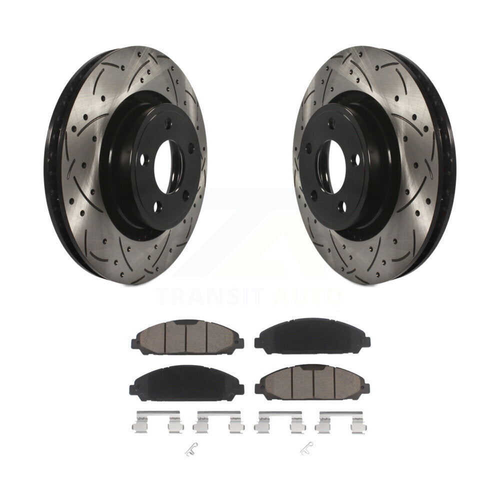 Coated Disc Rotors and Ceramic Brake Pads Kit-KDC-100091 - Kit.bestparts.ca Kit.bestparts.ca