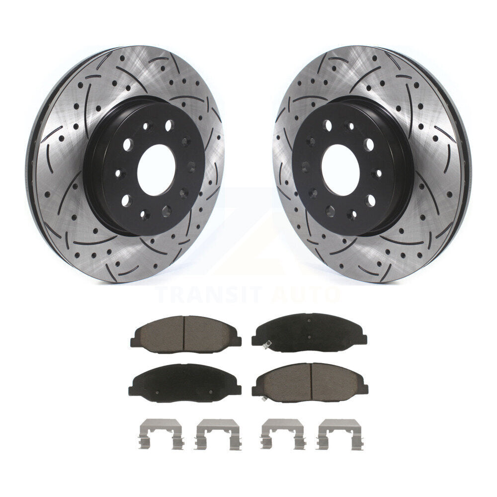 Coated Disc Rotors and Ceramic Brake Pads Kit-KDC-100100 - Kit.bestparts.ca