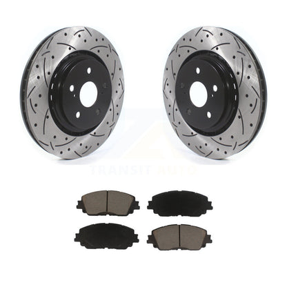Coated Disc Rotors and Ceramic Brake Pads Kit-KDC-100113 - Kit.bestparts.ca