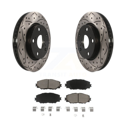 Coated Disc Rotors and Ceramic Brake Pads Kit-KDC-100128 - Kit.bestparts.ca
