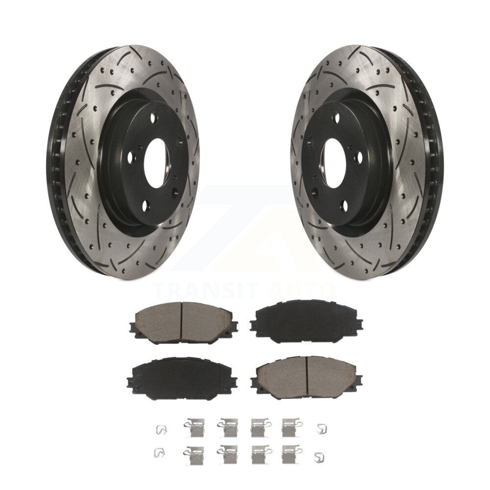 Coated Disc Rotors and Ceramic Brake Pads Kit-KDC-100129 - Kit.bestparts.ca Kit.bestparts.ca