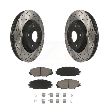 Coated Disc Rotors and Ceramic Brake Pads Kit-KDC-100129 - Kit.bestparts.ca