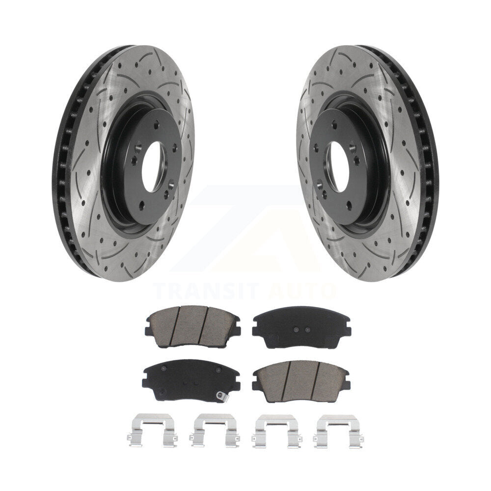 Coated Disc Rotors and Ceramic Brake Pads Kit-KDC-100132 - Kit.bestparts.ca Kit.bestparts.ca