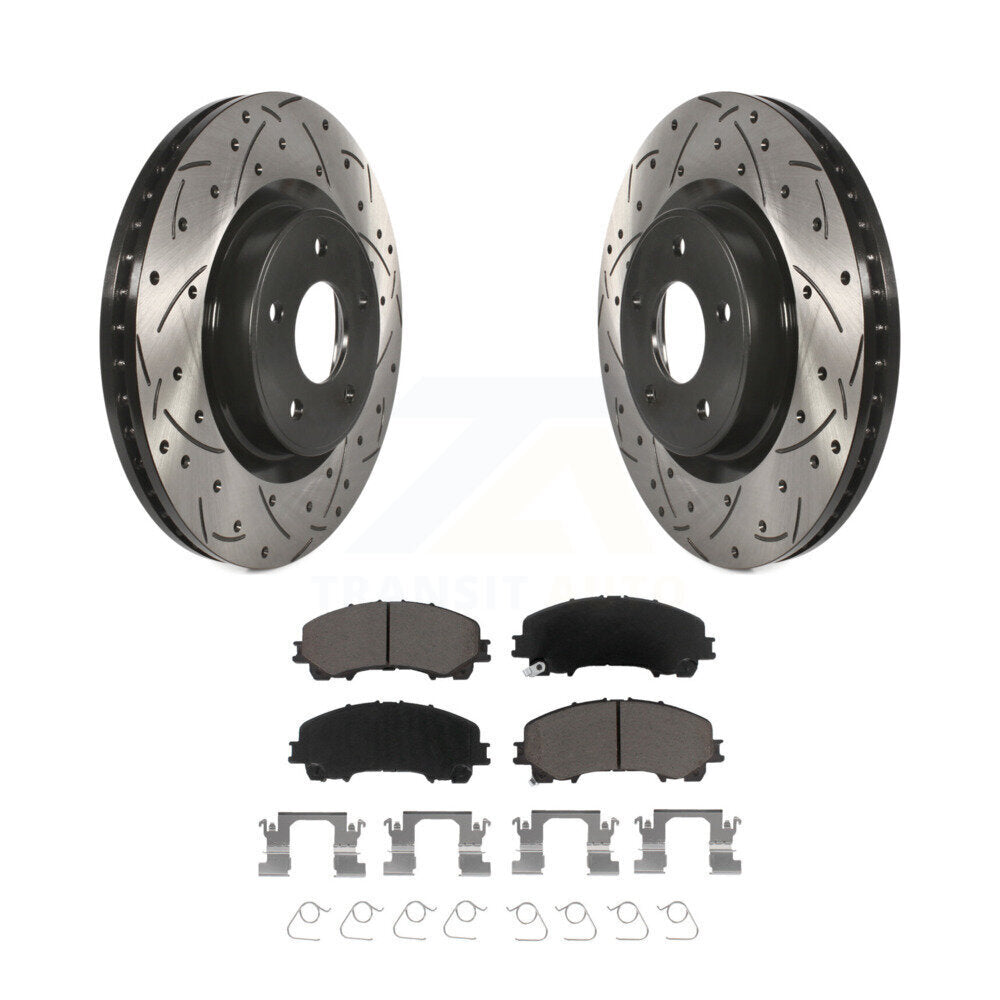 Coated Disc Rotors and Ceramic Brake Pads Kit-KDC-100138 - Kit.bestparts.ca Kit.bestparts.ca