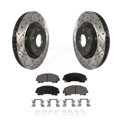 Coated Disc Rotors and Ceramic Brake Pads Kit-KDC-100138 - Kit.bestparts.ca