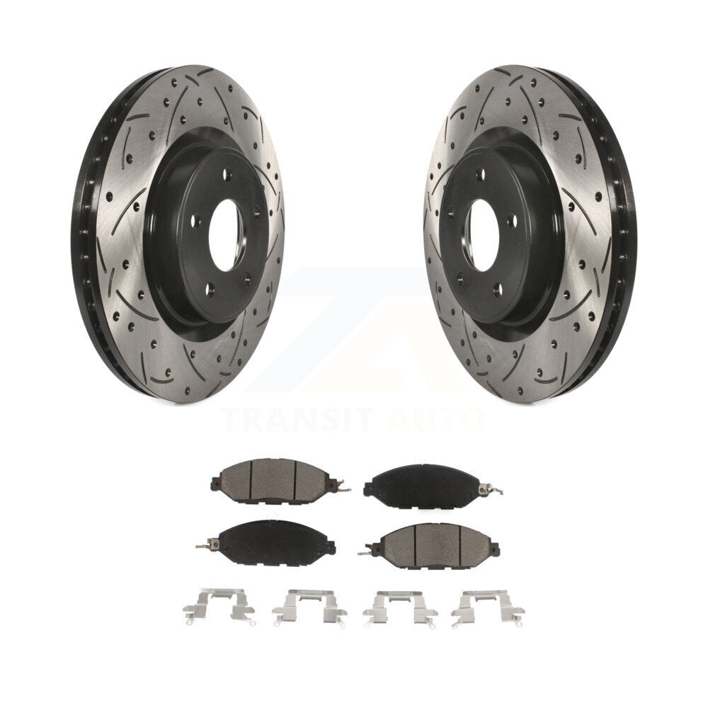 Coated Disc Rotors and Ceramic Brake Pads Kit-KDC-100140 - Kit.bestparts.ca Kit.bestparts.ca