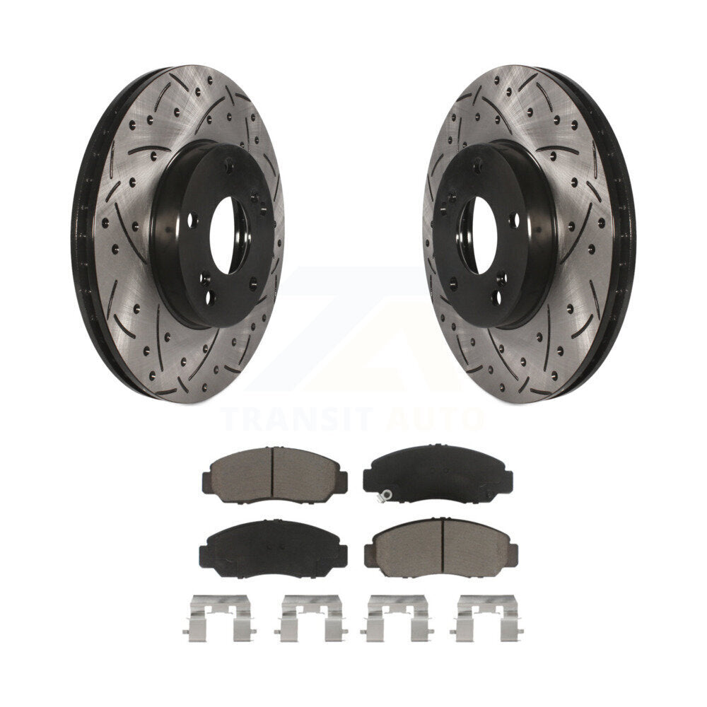 Coated Disc Rotors and Ceramic Brake Pads Kit-KDC-100148 - Kit.bestparts.ca Kit.bestparts.ca
