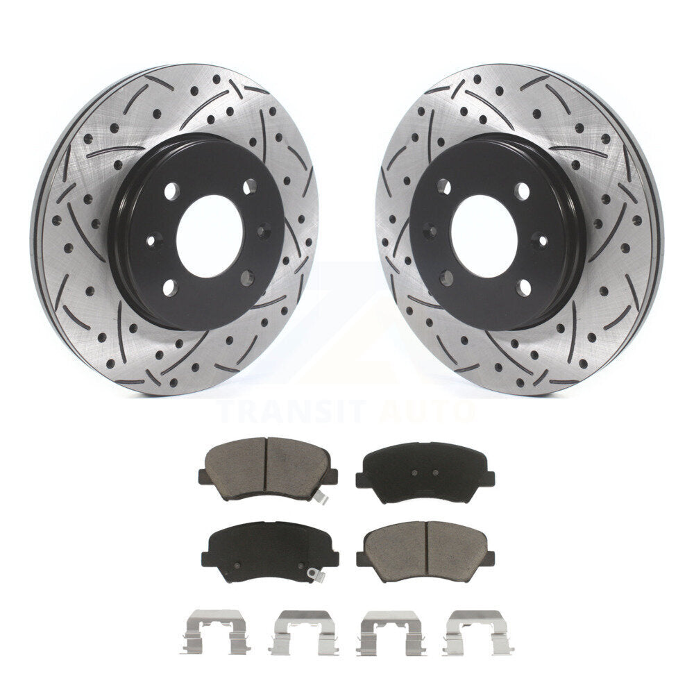 Coated Disc Rotors and Ceramic Brake Pads Kit-KDC-100167 - Kit.bestparts.ca Kit.bestparts.ca