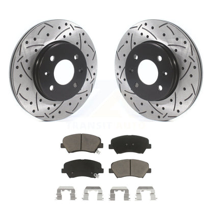 Coated Disc Rotors and Ceramic Brake Pads Kit-KDC-100167 - Kit.bestparts.ca