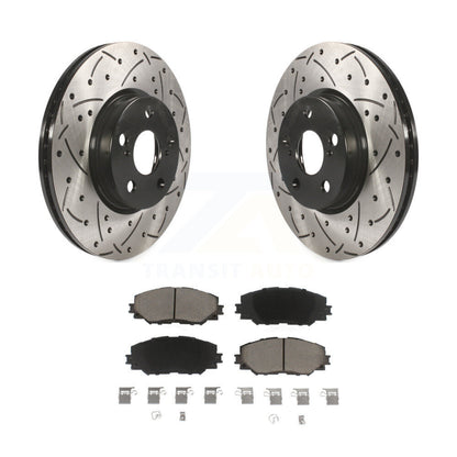 Coated Disc Rotors and Ceramic Brake Pads Kit-KDC-100168 - Kit.bestparts.ca