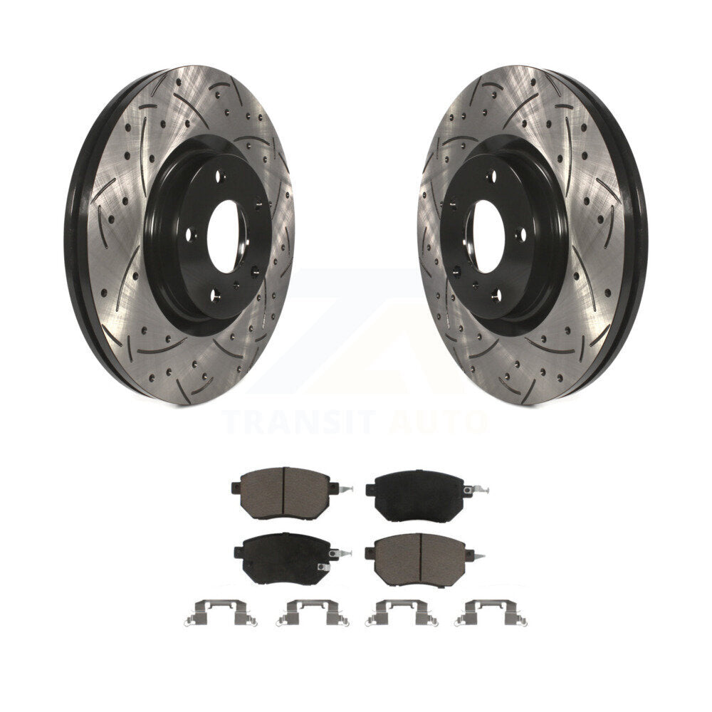 Coated Disc Rotors and Ceramic Brake Pads Kit-KDC-100169 - Kit.bestparts.ca Kit.bestparts.ca