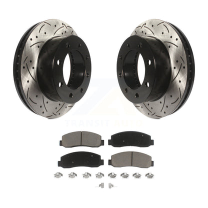 Coated Disc Rotors and Ceramic Brake Pads Kit-KDC-100178 - Kit.bestparts.ca