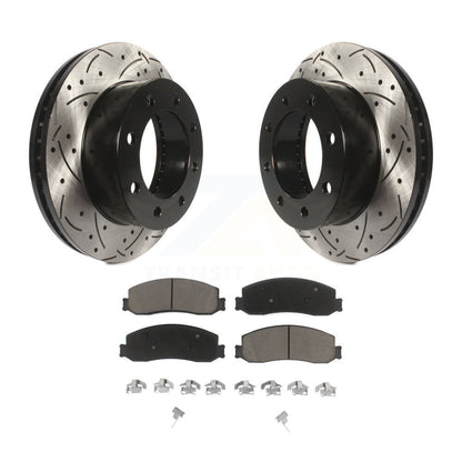 Coated Disc Rotors and Ceramic Brake Pads Kit-KDC-100180 - Kit.bestparts.ca