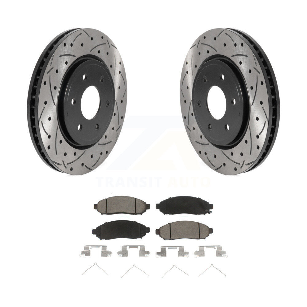 Coated Disc Rotors and Ceramic Brake Pads Kit-KDC-100181 - Kit.bestparts.ca Kit.bestparts.ca
