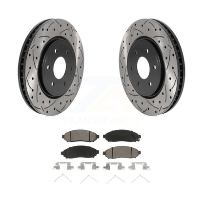 Coated Disc Rotors and Ceramic Brake Pads Kit-KDC-100181 - Kit.bestparts.ca