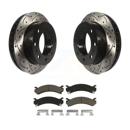 Coated Disc Rotors and Ceramic Brake Pads Kit-KDC-100183 - Kit.bestparts.ca