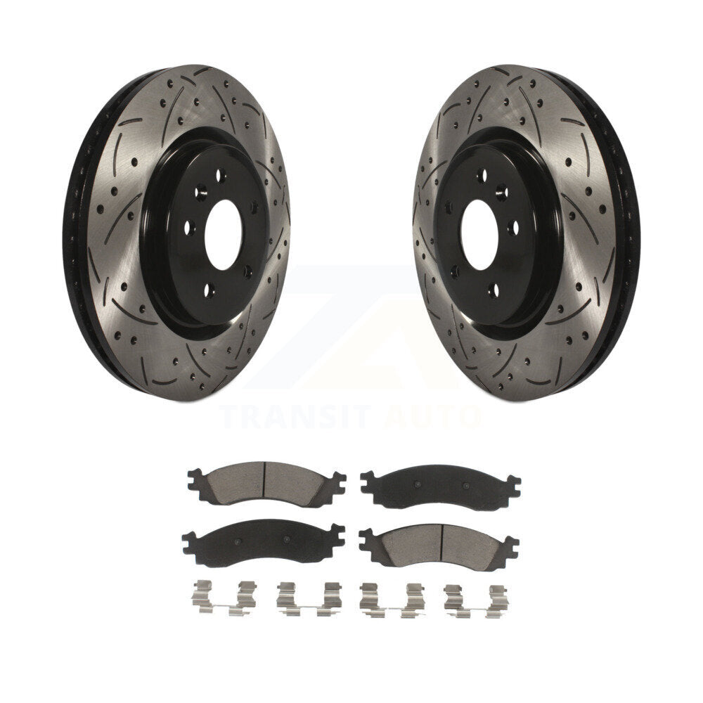 Coated Disc Rotors and Ceramic Brake Pads Kit-KDC-100196 - Kit.bestparts.ca Kit.bestparts.ca