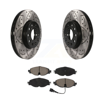 Coated Disc Rotors and Ceramic Brake Pads Kit-KDC-100202 - Kit.bestparts.ca