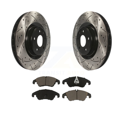 Coated Disc Rotors and Ceramic Brake Pads Kit-KDC-100208 - Kit.bestparts.ca