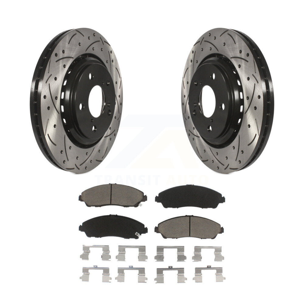 Coated Disc Rotors and Ceramic Brake Pads Kit-KDC-100220 - Kit.bestparts.ca Kit.bestparts.ca