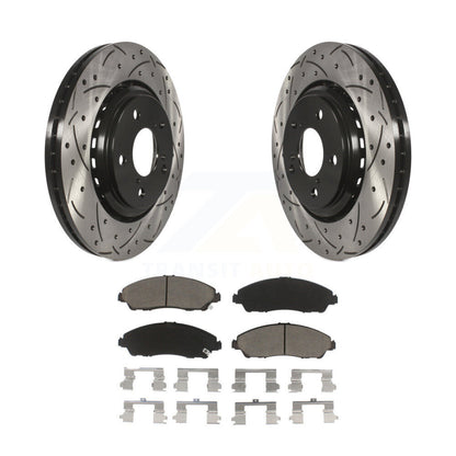 Coated Disc Rotors and Ceramic Brake Pads Kit-KDC-100220 - Kit.bestparts.ca