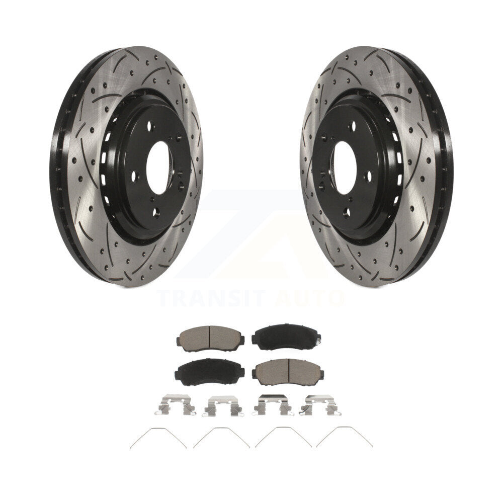 Coated Disc Rotors and Ceramic Brake Pads Kit-KDC-100222 - Kit.bestparts.ca Kit.bestparts.ca