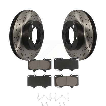 coated disc rotors and ceramic brake pads-kdc-100226 - Kit.bestparts.ca