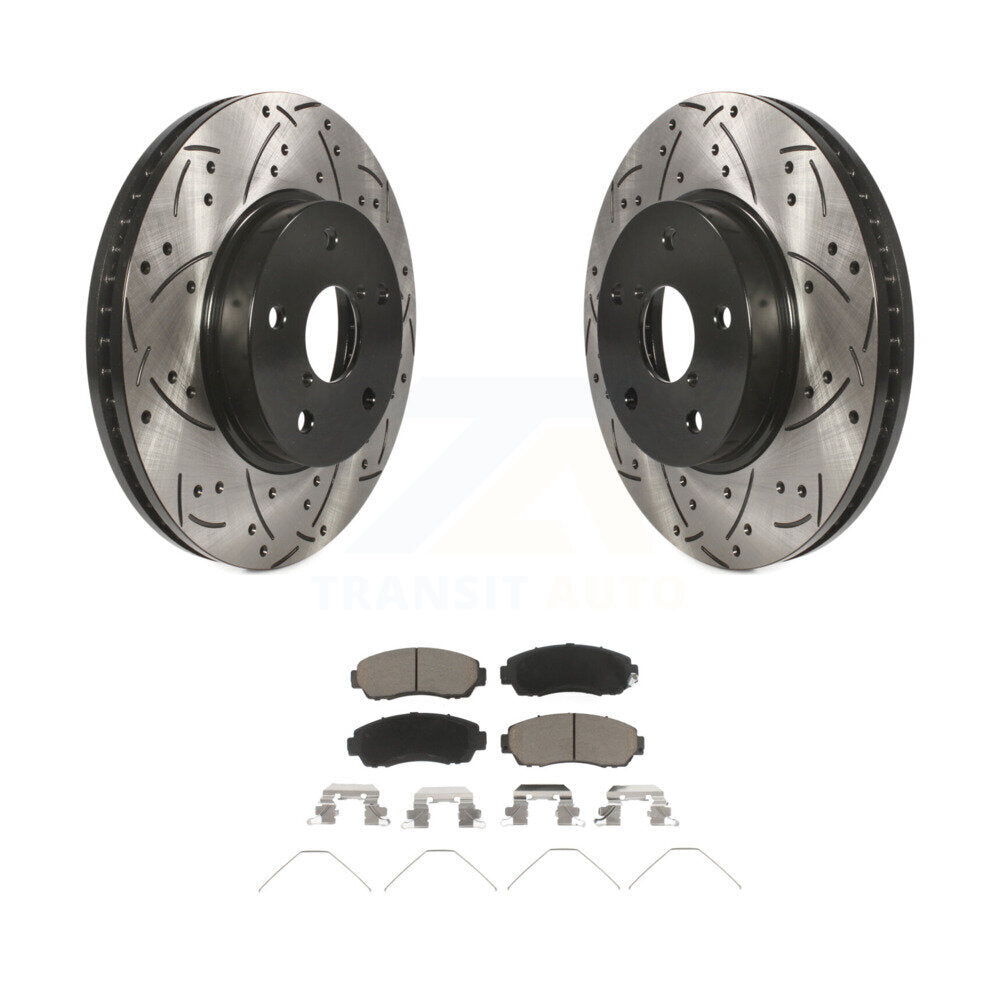 Coated Disc Rotors and Ceramic Brake Pads Kit-KDC-100232 - Kit.bestparts.ca Kit.bestparts.ca