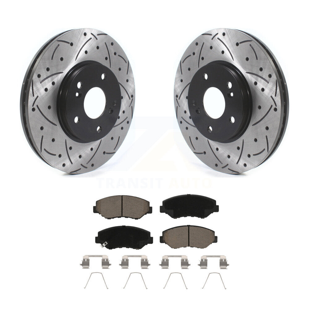 Coated Disc Rotors and Ceramic Brake Pads Kit-KDC-100234 - Kit.bestparts.ca Kit.bestparts.ca