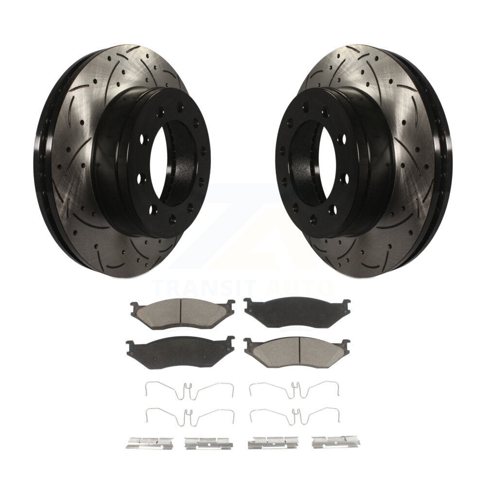 Coated Disc Rotors and Ceramic Brake Pads Kit-KDC-100244 - Kit.bestparts.ca Kit.bestparts.ca