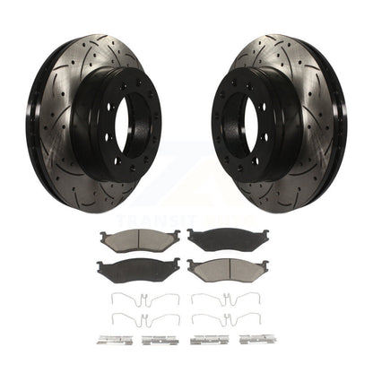Coated Disc Rotors and Ceramic Brake Pads Kit-KDC-100244 - Kit.bestparts.ca