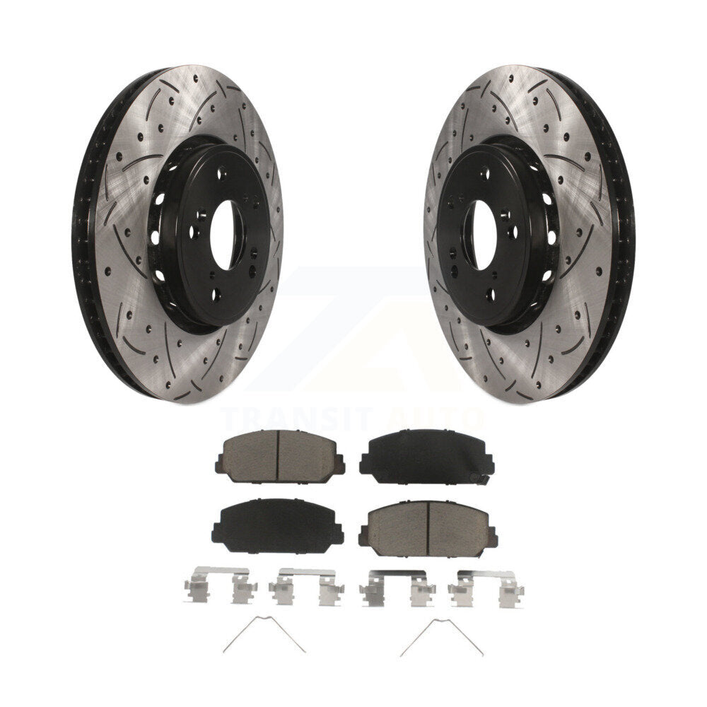 Coated Disc Rotors and Ceramic Brake Pads Kit-KDC-100251 - Kit.bestparts.ca Kit.bestparts.ca