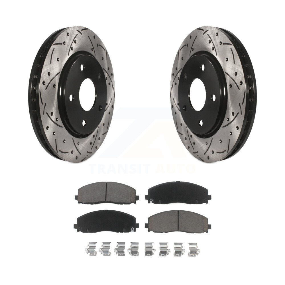 Coated Disc Rotors and Ceramic Brake Pads Kit-KDC-100259 - Kit.bestparts.ca Kit.bestparts.ca