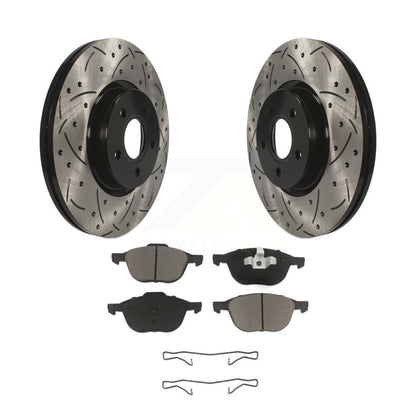 Coated Disc Rotors and Ceramic Brake Pads Kit-KDC-100269 - Kit.bestparts.ca