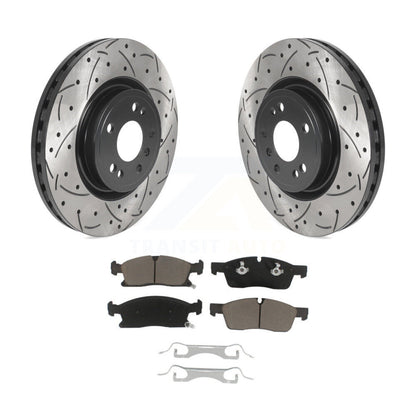 Coated Disc Rotors and Ceramic Brake Pads Kit-KDC-100281 - Kit.bestparts.ca