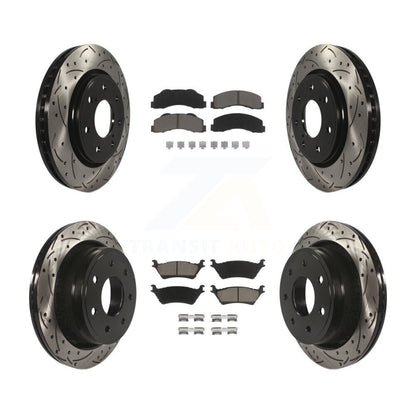 Disc Rotors and Ceramic Brake Pads Kit-KDC-100287 - Kit.bestparts.ca