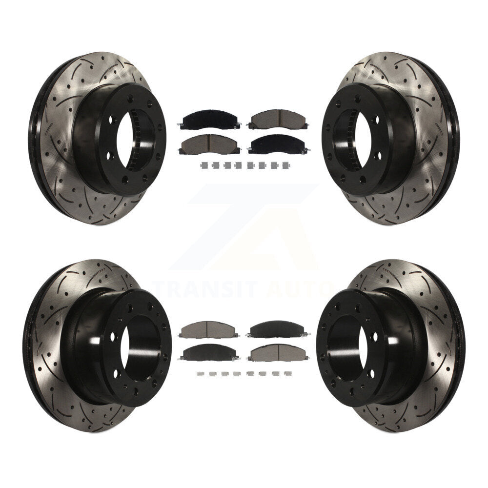 Disc Rotors and Ceramic Brake Pads Kit-KDC-100311 - Kit.bestparts.ca