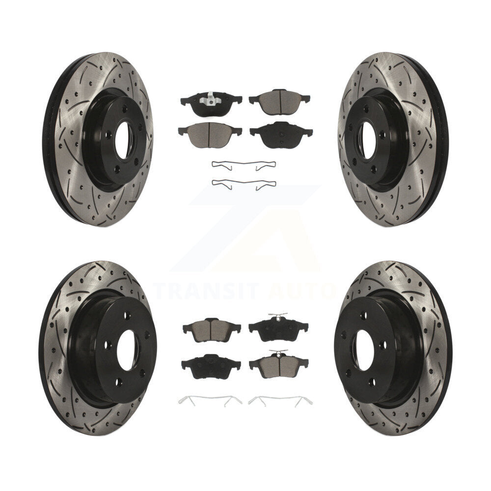 Disc Rotors and Ceramic Brake Pads Kit-KDC-100319 - Kit.bestparts.ca Kit.bestparts.ca