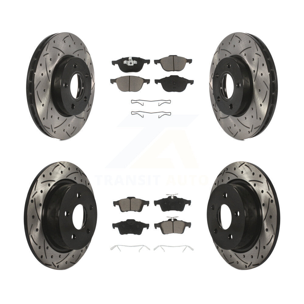 Disc Rotors and Ceramic Brake Pads Kit-KDC-100320 - Kit.bestparts.ca Kit.bestparts.ca